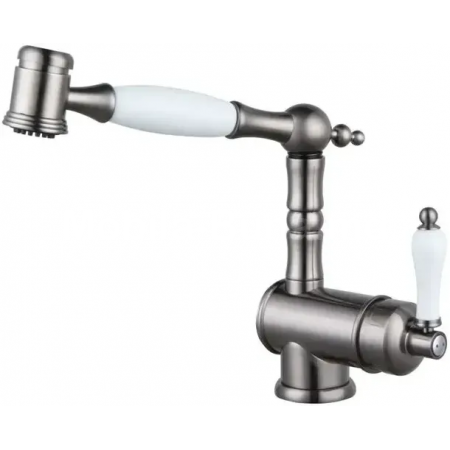 Кухонный смеситель Fabiano FKM 67P SS Inox Antique A-72